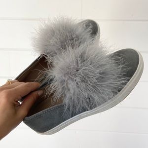 Steve Madden PomPom Shoes